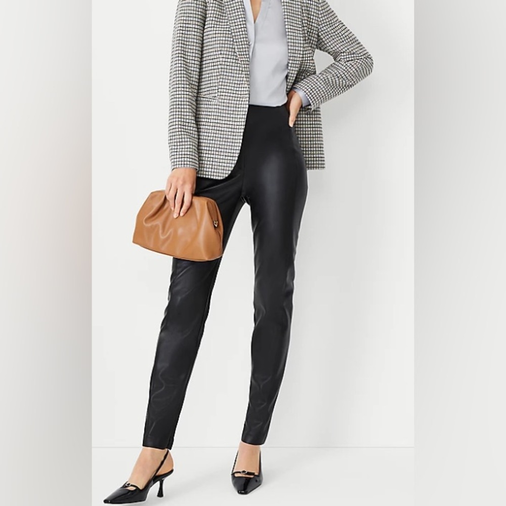 Ann Taylor Audrey Faux Leather Pant
